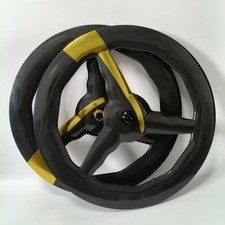 Set ruote tre lame in fibra di